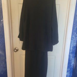 Jones New York Dress 2 pc Knit Dress / Suit / Tunic Skirt set Size M, NWT